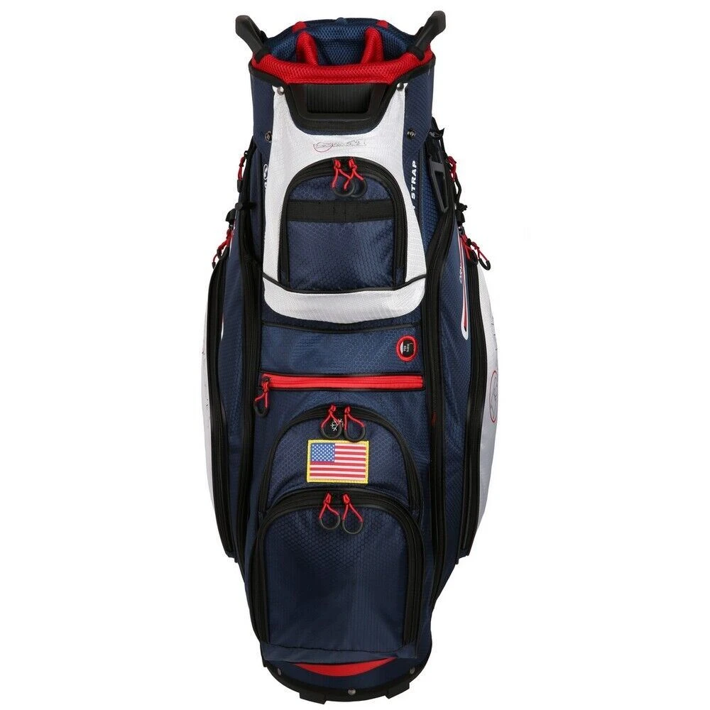 Ram Golf FX Deluxe Golf Cart Bag With 14 Way Dividers USA Flag 5 Ram Golf FX Deluxe Golf Cart Bag With 14 Way Dividers USA Flag - Image 3