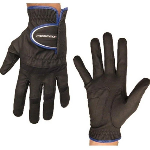 Prosimmon Mens All-Weather Left Hand Golf Gloves Black 3 Prosimmon Mens All-Weather Left Hand Golf Gloves Black