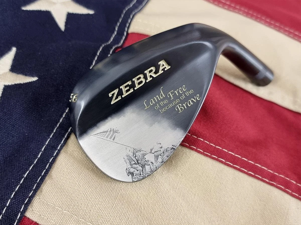 Zebra Patriot Series Wedge 56° RH, Because Of The Brave 3 Zebra Patriot Series Wedge 56° RH, Because Of The Brave