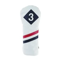 Ram Golf Vintage PU Leather Headcovers Set, White, Driver, Wood, Hybrid (1,3,X) -Golf Gear Promotions Store 5191455d 949d 41d3 82e3 d652577df5c5 96913.1732623857