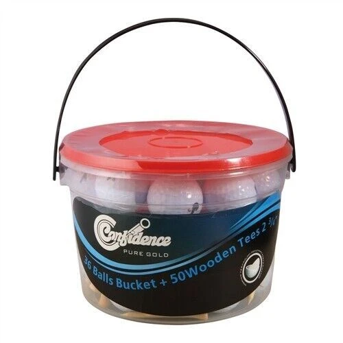 216 Confidence Pure Gold Distance Golf Balls - Mens - 300 FREE TEES 3 216 Confidence Pure Gold Distance Golf Balls - Mens - 300 FREE TEES