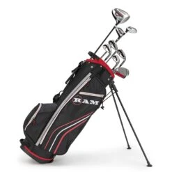 Ram Golf Accubar Golf Clubs Set - Graphite Woods And Steel Shaft Irons -MLH