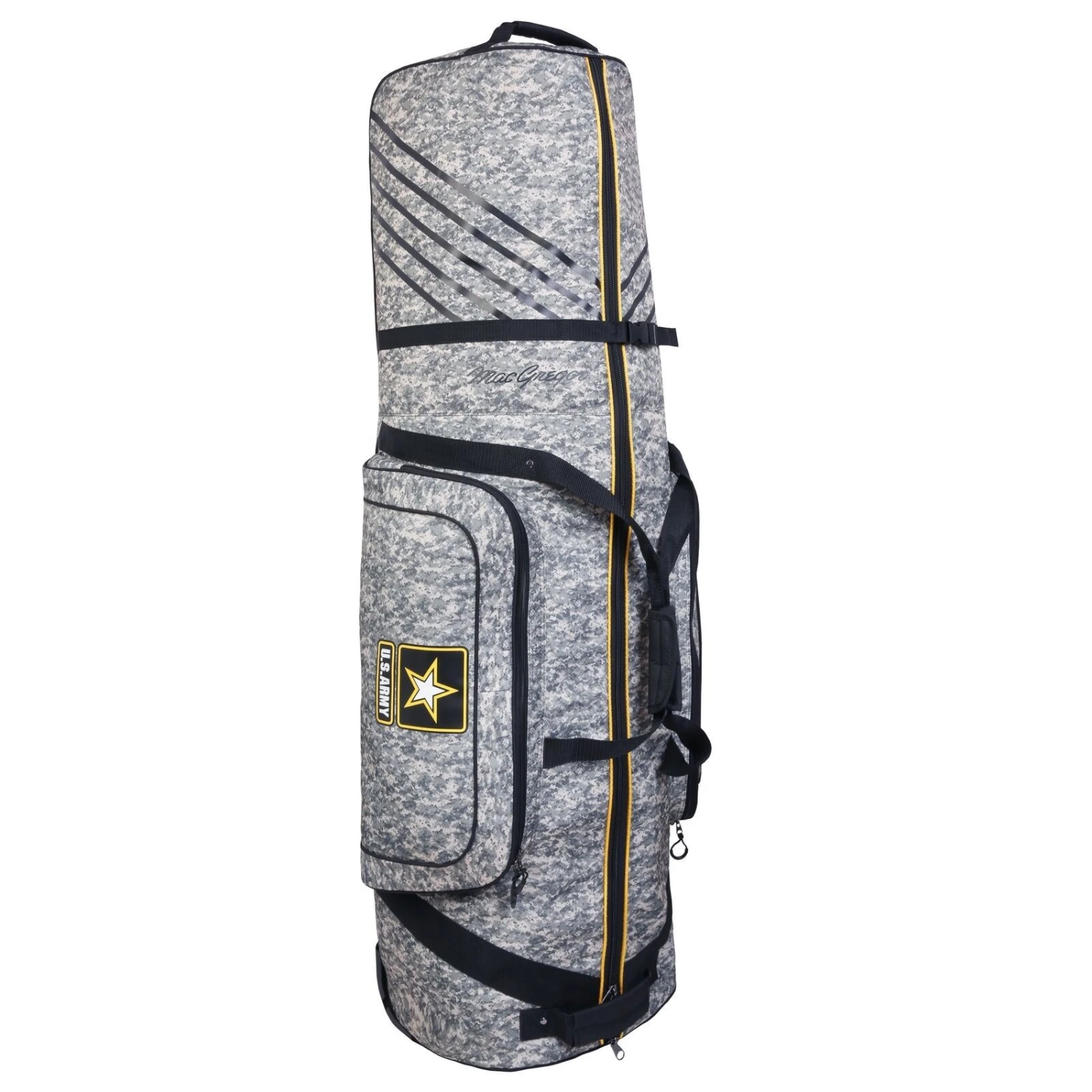 US Army By MacGregor Golf Wheeled Padded Golf Clubs Travel Cover, Camo 3 US Army By MacGregor Golf Wheeled Padded Golf Clubs Travel Cover, Camo