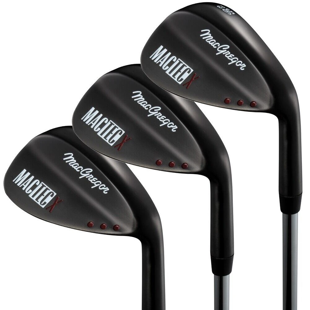 MacGregor Golf MacTec X Black Wedge Set, Mens Right Hand 3 MacGregor Golf MacTec X Black Wedge Set, Mens Right Hand