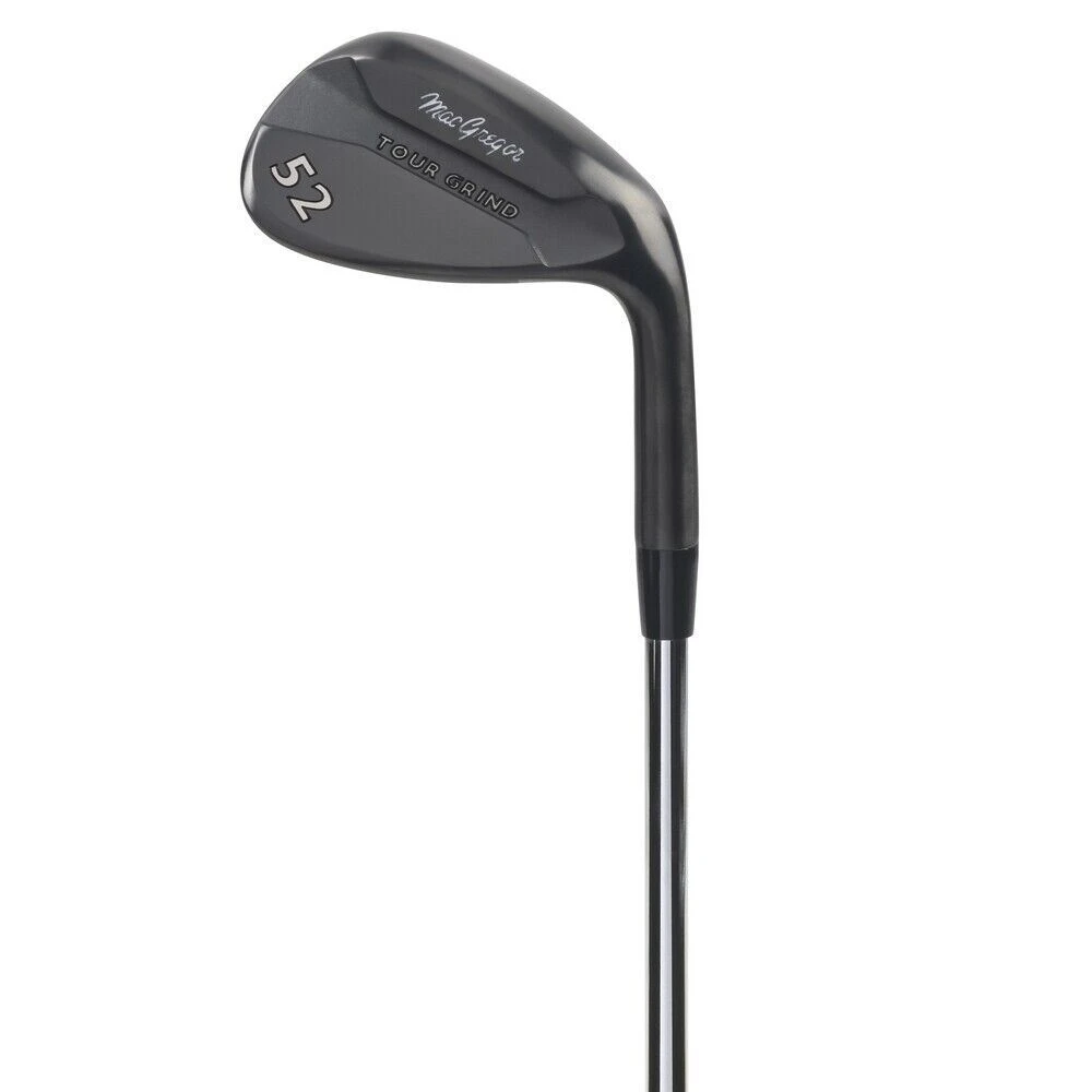 MacGregor Golf Tour Grind Milled Face Golf Wedge Set, Black, Mens Left Hand 7 MacGregor Golf Tour Grind Milled Face Golf Wedge Set, Black, Mens Left Hand - Image 5