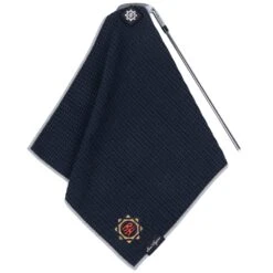 Ben Hogan Waffle Towel With Magnetic Tab -Golf Gear Promotions Store Ben Hogan Magnetic Waffle Golf Towel Black2 86842.1765884469