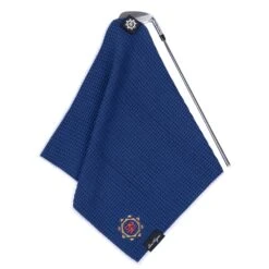 Ben Hogan Waffle Towel With Magnetic Tab -Golf Gear Promotions Store Ben Hogan Magnetic Waffle Golf Towel Navy2 84120.1765884469