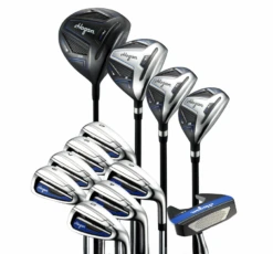 Hogan Golf FW-817 Men Left Graphite/Steel Golf Clubs Only Set, Regular Flex