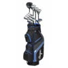 Hogan Golf FW-817 Men Right Graphite Golf Clubs Set With Cart Bag, Senior Flex