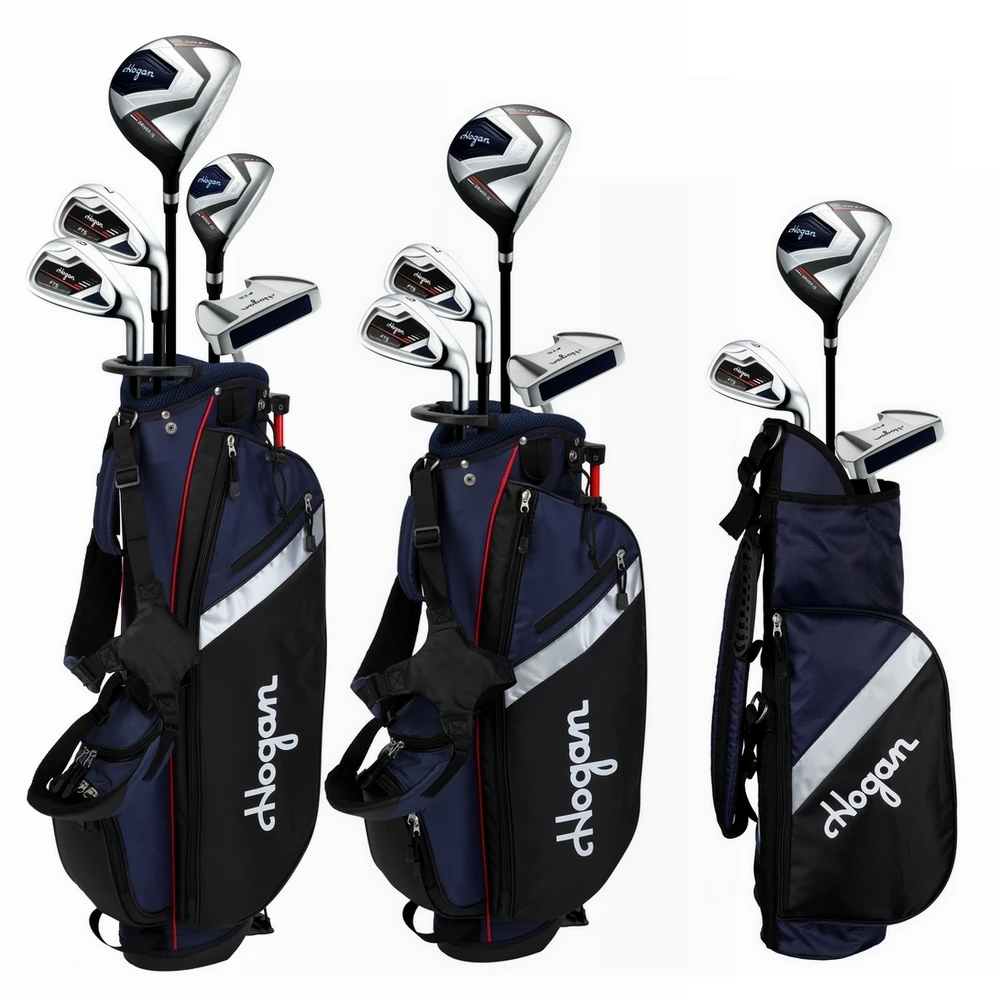 Hogan Golf FTS Junior Boys Golf Clubs Set With Bag 3 Hogan Golf FTS Junior Boys Golf Clubs Set With Bag