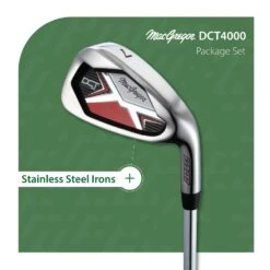 MacGregor Golf DCT4000 Golf Clubs Set With Bag, Mens Right Hand (9 Clubs / 13 Pieces) 12 MacGregor Golf DCT4000 Golf Clubs Set With Bag, Mens Right Hand (9 Clubs / 13 Pieces) -Golf Gear Promotions Store MacGregor DCT4000 Enhanced Product Listing artwork V1 10 85073.1741247497