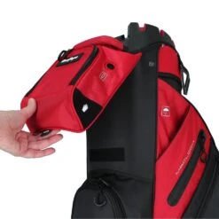 MacGregor Golf MACLOCK Ultimate Divider System Cart Bag -Golf Gear Promotions Store MacGregor MACLOCK Divider Top Cart Bag Black Red7 77413.1732681508