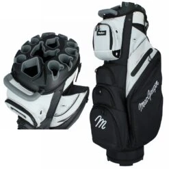 MacGregor Golf MACLOCK Ultimate Divider System Cart Bag -Golf Gear Promotions Store MacGregor MACLOCK Divider Top Cart Bag Black White Group 04149.1733214902
