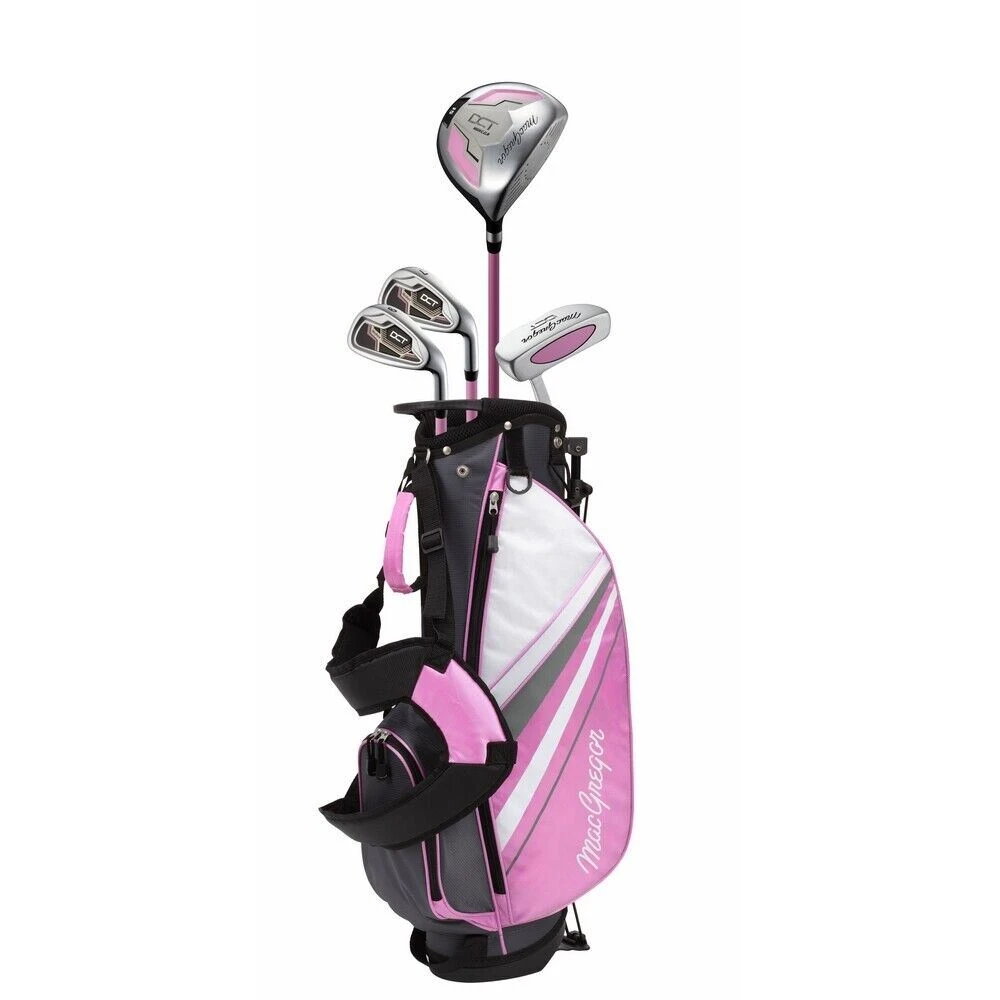 MacGregor Golf DCT Junior Girl Golf Clubs Set With Bag, Left Hand Ages 6-8 3 MacGregor Golf DCT Junior Girl Golf Clubs Set With Bag, Left Hand Ages 6-8