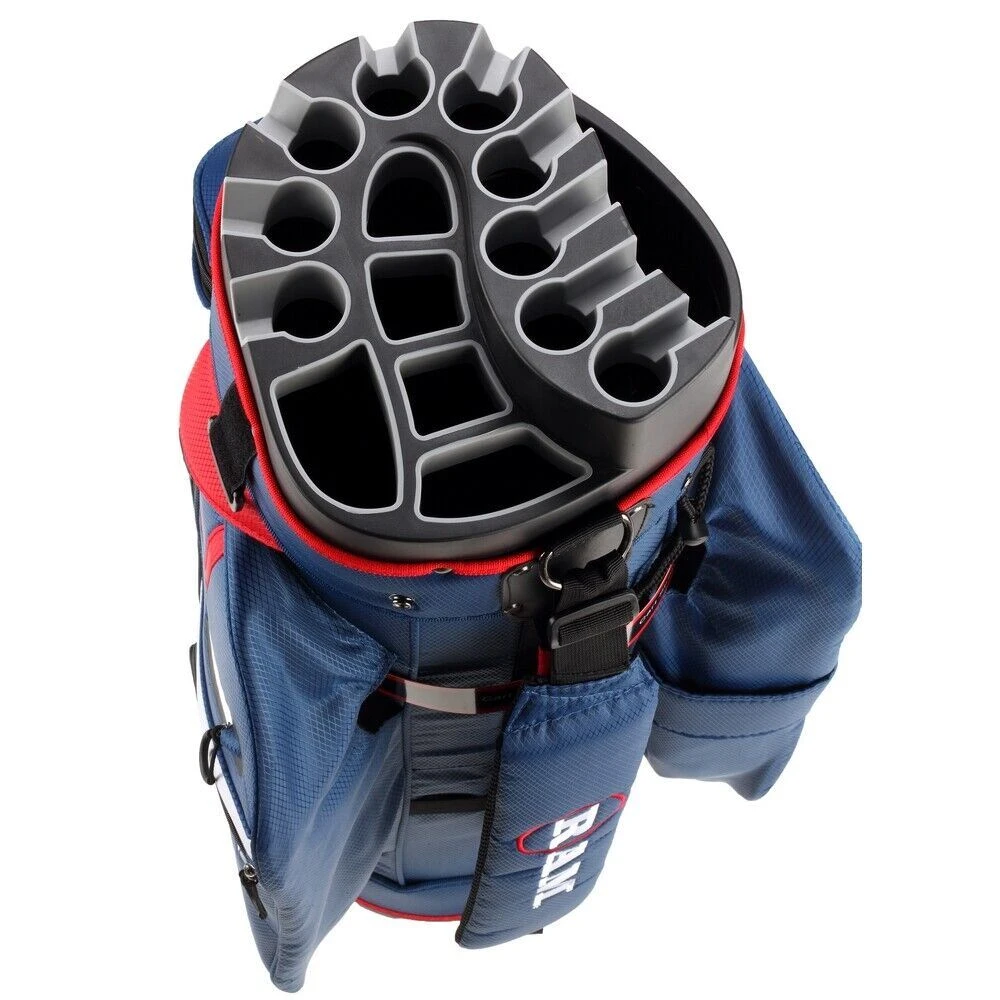 Ram Golf Premium Cart Bag With 14 Way Molded Organizer Divider Top - USA Flag 8 Ram Golf Premium Cart Bag With 14 Way Molded Organizer Divider Top - USA Flag - Image 6