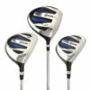 Ram Golf EZ3 Mens Steel Wood Set - Driver, 3 & 5 Wood - Headcovers Included