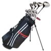 Prosimmon Golf X9 V2 Tall +1" Mens Graphite/Steel Golf Club Set &Bag -Stiff Flex